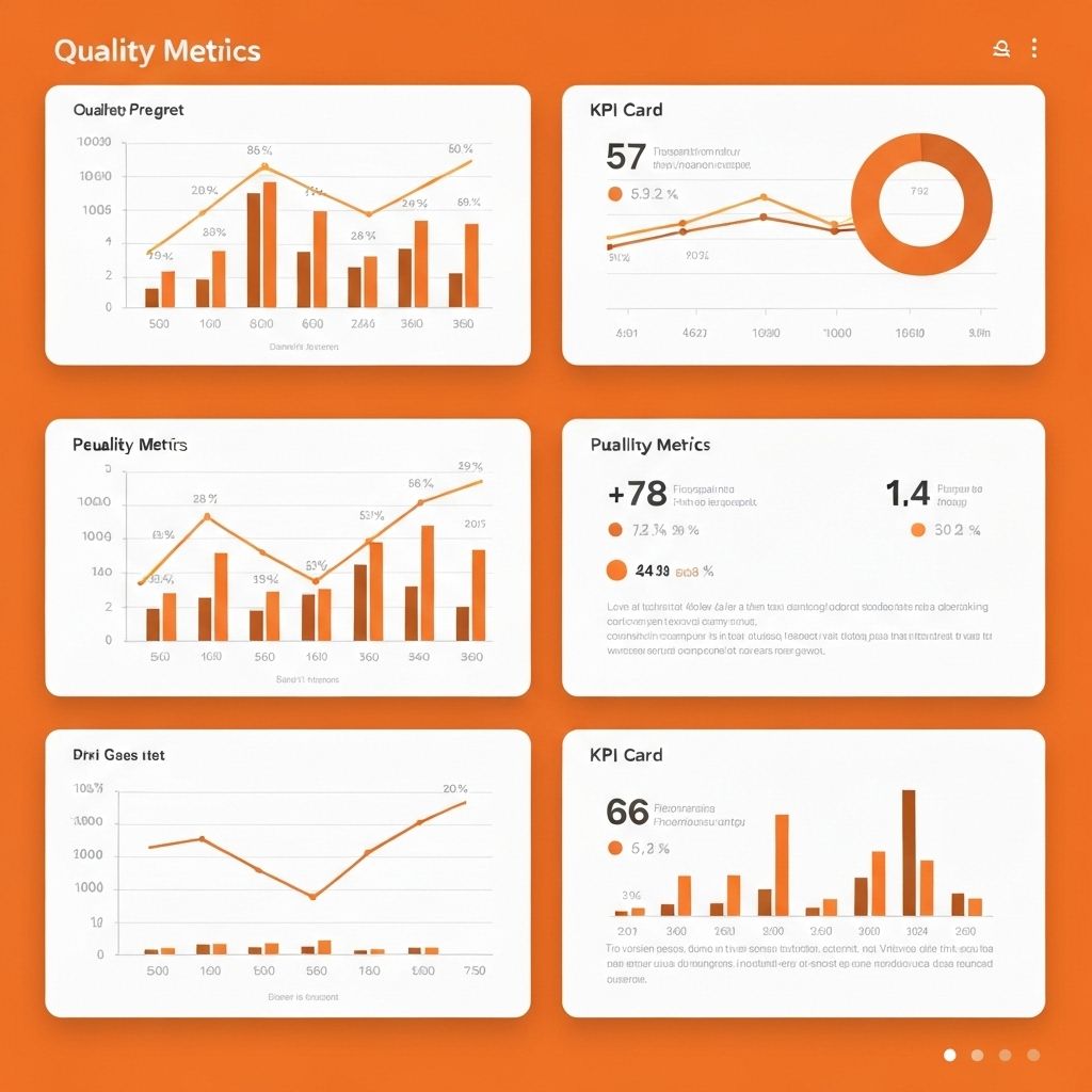 Dashboard de métricas de qualidade